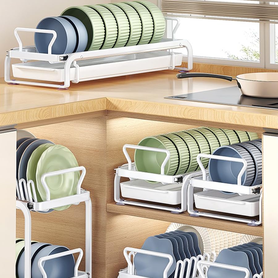 Zilnox Dish Plate Dish Kitchen Dish Large Space 2 Width X Depth 38 X Height Cm Drainer, Drawer, Bowl, Rack, Drainer, Slim, Basket, Basket, Drying,