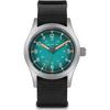 Militado ML05 Quartz Watch 38mm Blue Dial Dome Sapphire Crystal 100M Water Resistant Men's Retro Sweep Watch