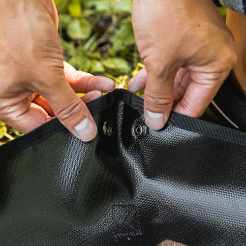 Captain Stag (CAPTAIN STAG) Hexa Fire Pit Sheet, Heat-Resistant to 700°C, Fiberglass, Hexagonal, Black, UG-3313