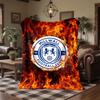 Millwall Fußball Druck Flanell Decke Weich Warm Sofa Bett Überwurf für Zuhause Büro Schlafzimmer