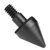 Car Rear Bumper Round Nail Guard Anti Collision Protector Fit for Mercedes Benz SmartBlack