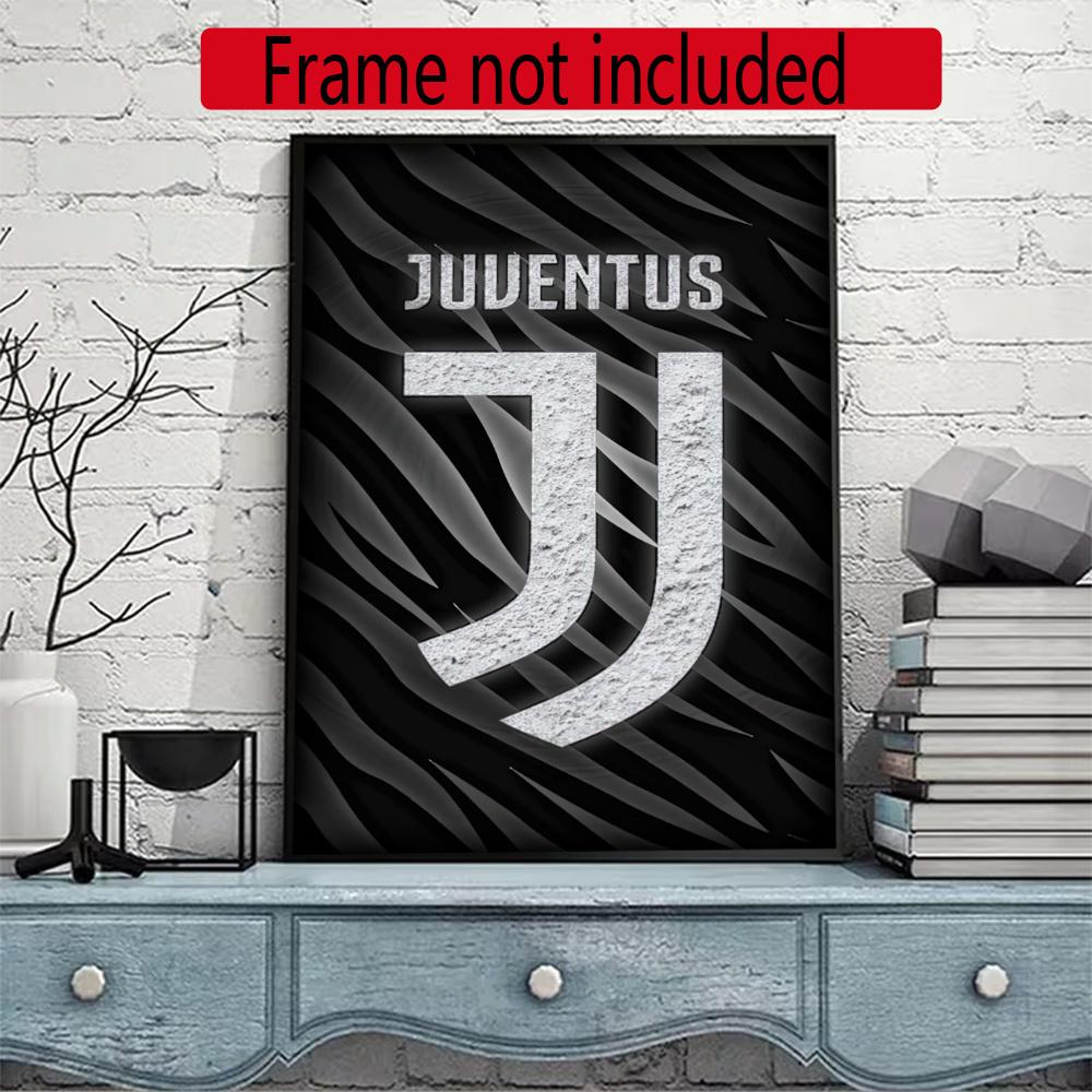 Juventus 5D Round Diamond Painting Kit Diamond Embroidery Painting Rhinestones Mosaic Frameless Handwork Decoration Arts
