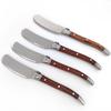 Butter Knife Rosewood Handle Cream Knife Western Butter Jam Spatula Stainless Steel Cheese Knife Butter Knife