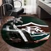 1PC round rug Flumi-nense Football Club  Printed Round Area Rug ,Rug For Home Office, Round Chair Rug, Decorative Carpet Fan gifts Christmas gift