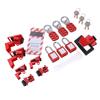Electrical Lockout Tagout Kit Loto Tag Hasp Padlock Breaker Lock Out Device Storage Bag for Industrial Use