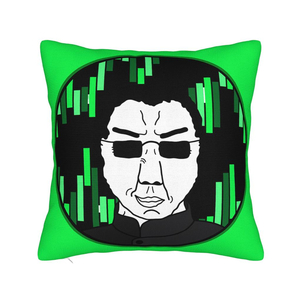 Nothing Ever Happens Funny Chudjak Meme Pillowcase Polyester Cushion Cover Decor  Throw Pillow Case Cover Home Square 18'