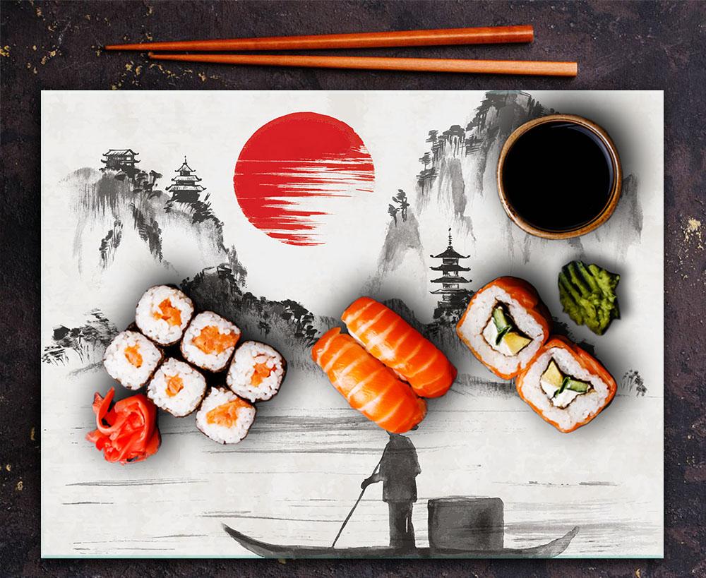 Szklana Deska Do Krojenia Podstawka 40X30 Japonia