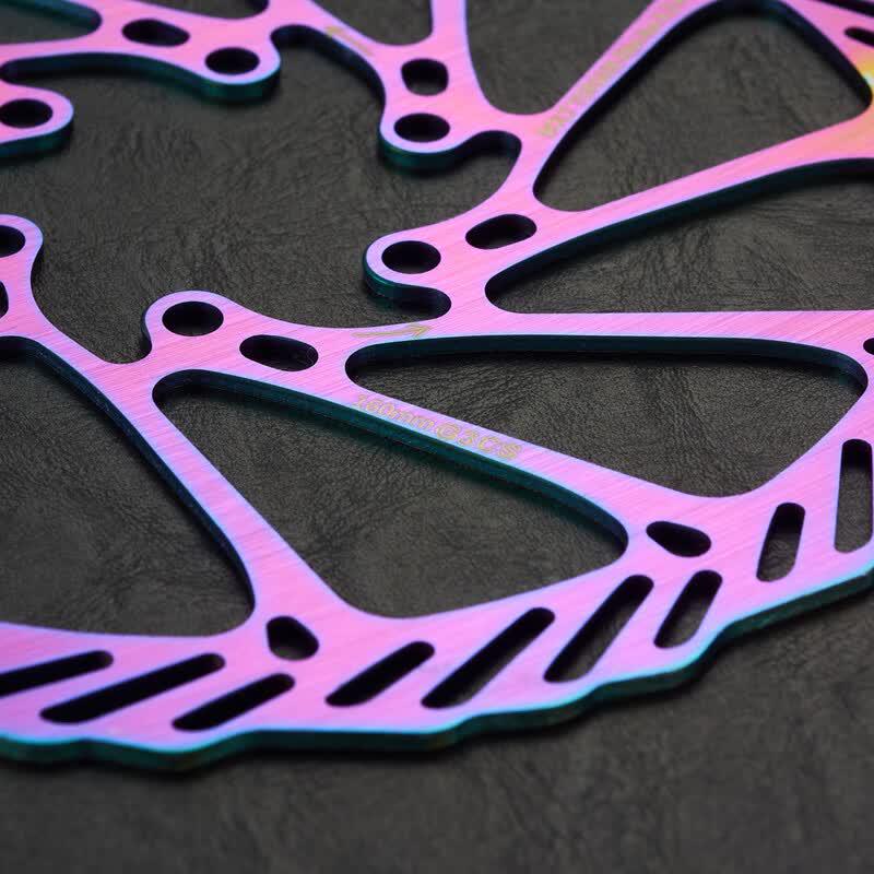 Li Shi Mountain Bike Colorful Hollow Brake Disc