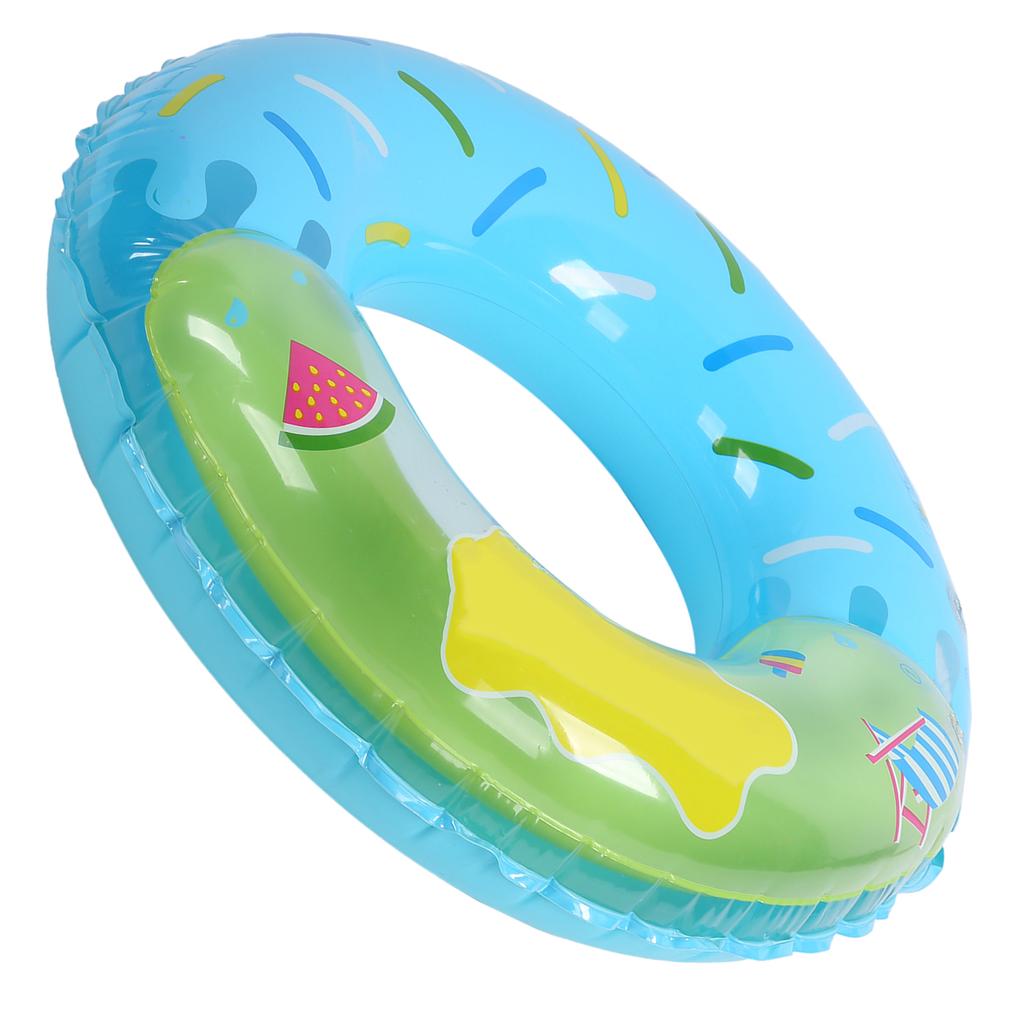 90cm Kids Swimming Circle Rings Thicken PVC Inflatable Pool Float Tube Ring for Boys Girls