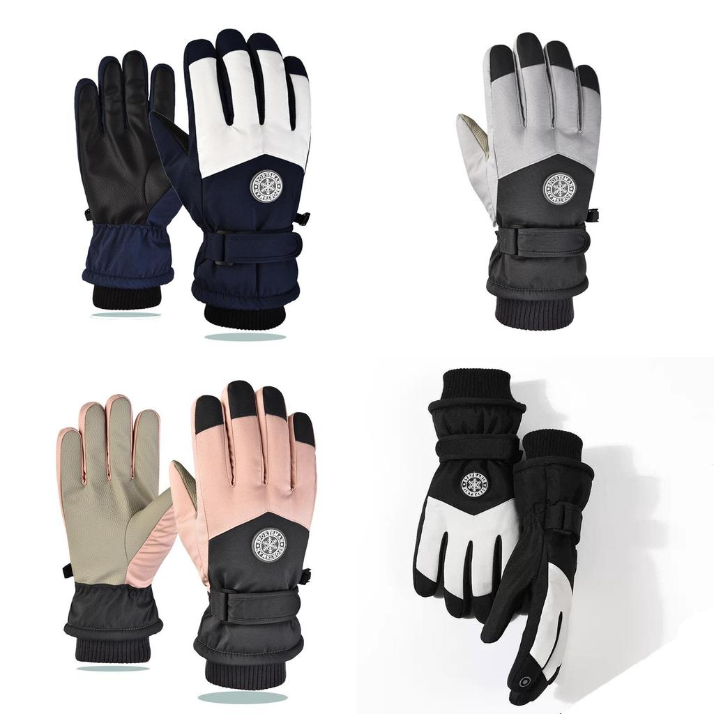 Skiing Gloves Waterproof Touchscreen Winter Outdoor For Men Women