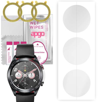 3x Apgo Hydrogel Screen Protector for Honor Watch Magic, Hydrogel Film, with Positioning Layer Easy Installation
