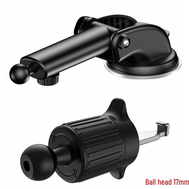 Universal Car Phone Holder with Suction Cup & Air Vent Clip