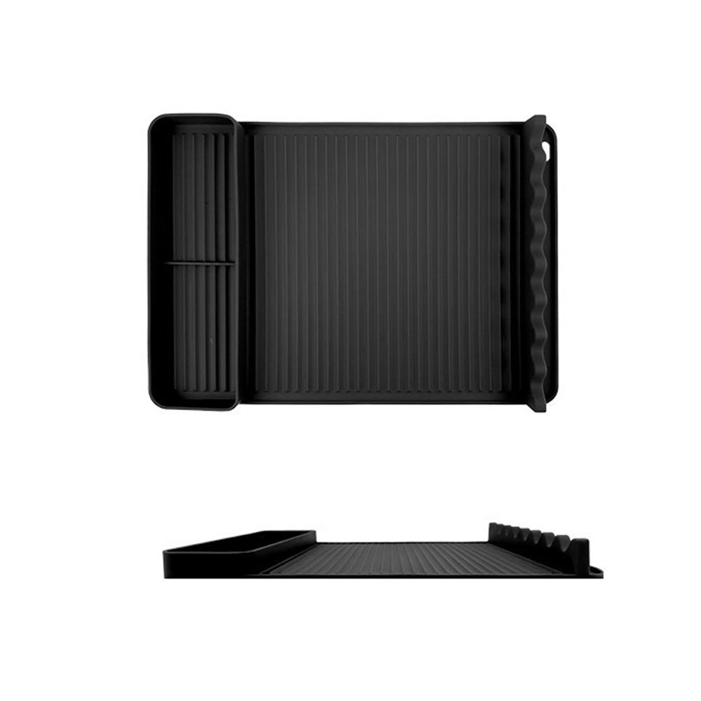 Non-Stick BBQ Tool Mat Multi-functional Grill Mat Protective Pad Grill Pad Grill Prep чёрный