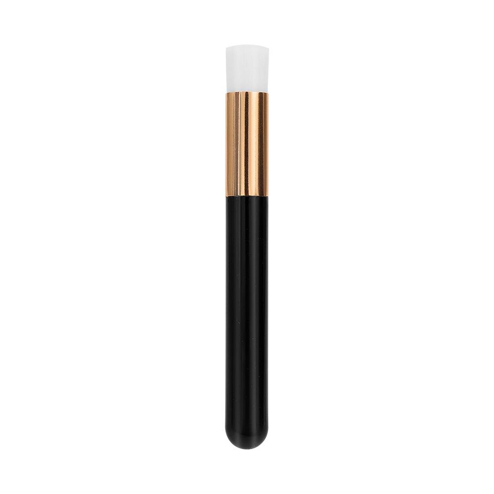 Plastic Handle Mousse Brush: False Eyelash, Makeup, and Blackhead Removal Tool for Pore Cleansing.