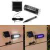Solar Outdoor Mosquito Killer Lamp: Garden Rainproof Electric Shock Repellent
