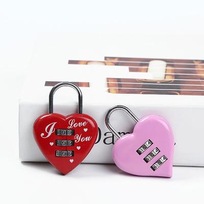 Chic Box מנעול 3 מספרים בטיחות נירוסטה סגסוגת אבץ מנעול תיבת מזוודות ציוד נסיעות