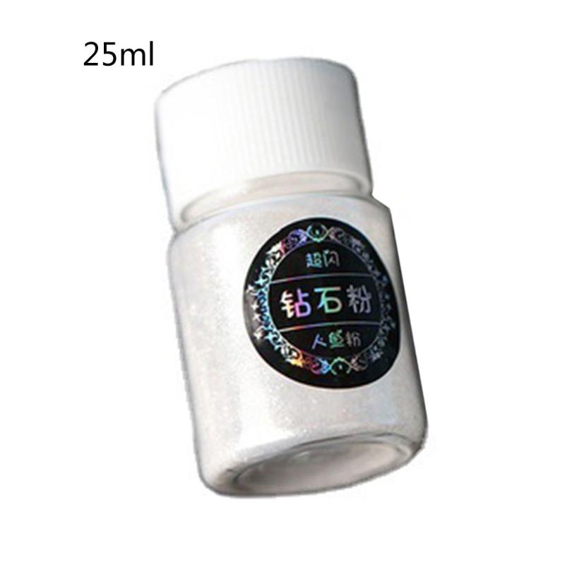 Diamond Powder Handmade Diy Pearlescent Powder Glitter Clear Crystal Epoxy AB Glue Color Matching Material Package