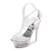 14Cm Crystal Sandals Women's Heel Large Size Tao E-commerce Women's Shoes