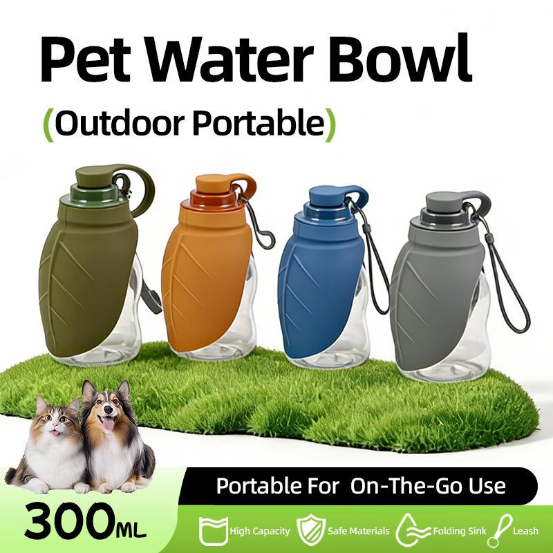 Portable Pet Water Bottle and Dispenser for Outdoor Travel