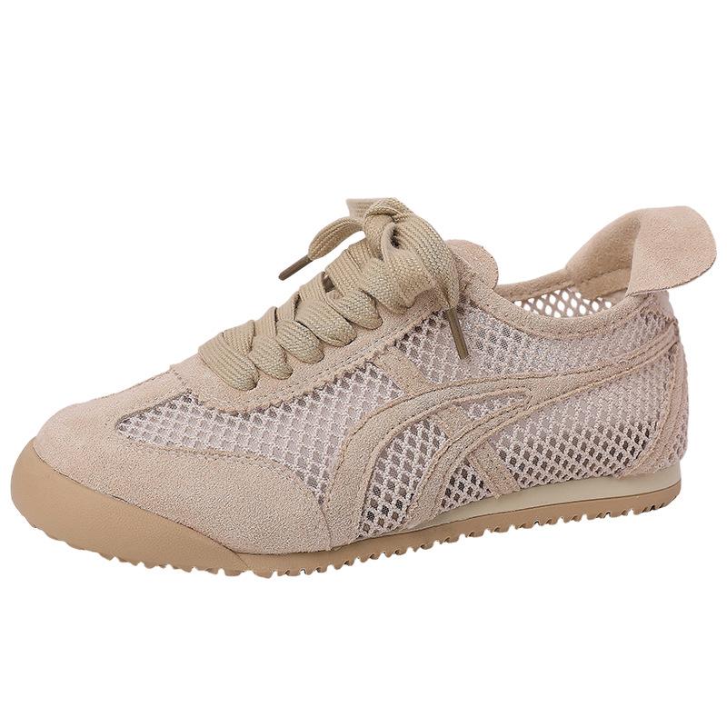 Fashion Breathable Mesh Muffin Thick Baseplate Shoes Women's 2025 New Summer Versatile Wear Comfortable Sports and Leisure Shoes