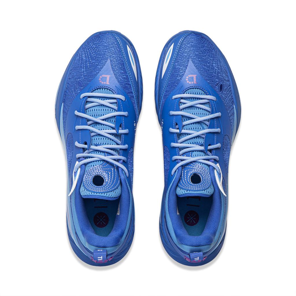 Li Ning DLO2 Niedrige Basketballschuhe Unisex Palace Blue ABPW013-8