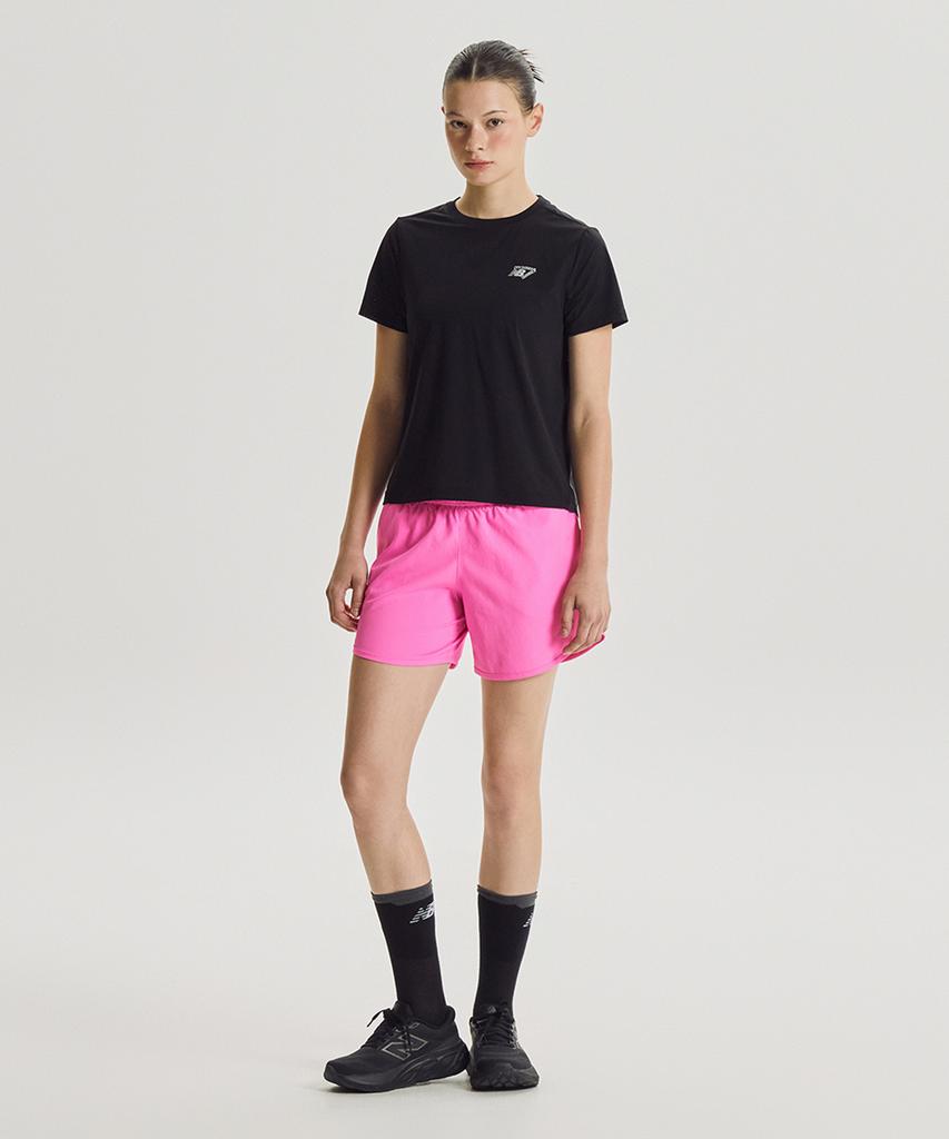 Nyuballanseu Nbneg35702 / Women Rc Air Pro Short Sleeve Tee (Black)