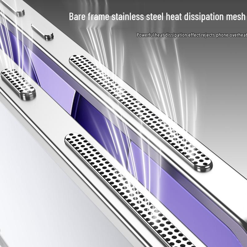 Xiaomi Poco F7 & Redmi Turbo4Pro Metal Bumper Case with Hippocampus Buckle