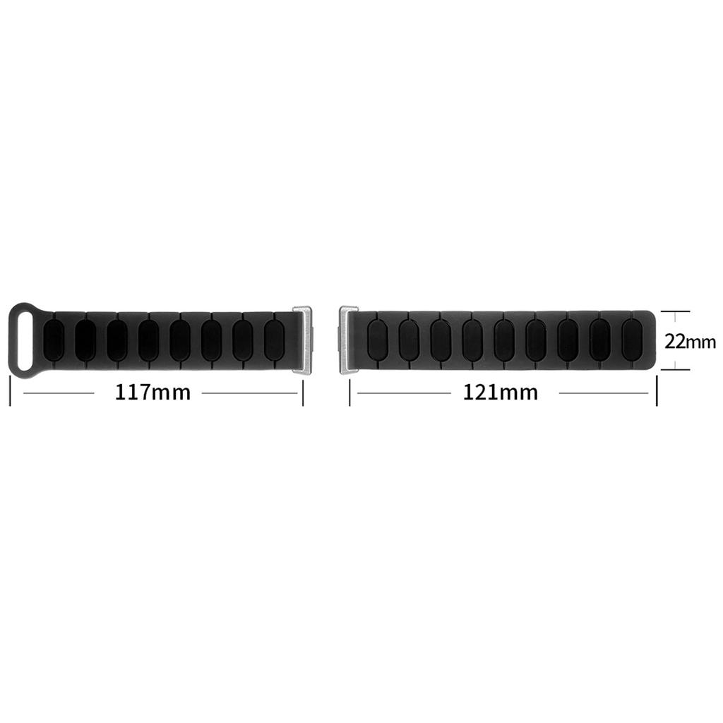 Oval Design Magnetic Strap for Huawei Watch Fit 4 Pro/Fit 4/Fit 3 Silicone Watch Band Dual Color