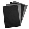 Large Single-Sided Black Carbon Graphite Paper for Non-Stick Handwriting & Cross-Stitch Tracing.