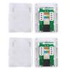 2Pcs RJ45 Surface Mount Box Cat6 Single Port Desktop Information Network Junction Boxes