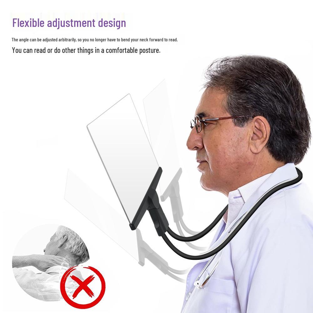 3-in-1 Fresnel High-Definition Magnifier: Neck, Desktop, Handheld for Elderly Reading