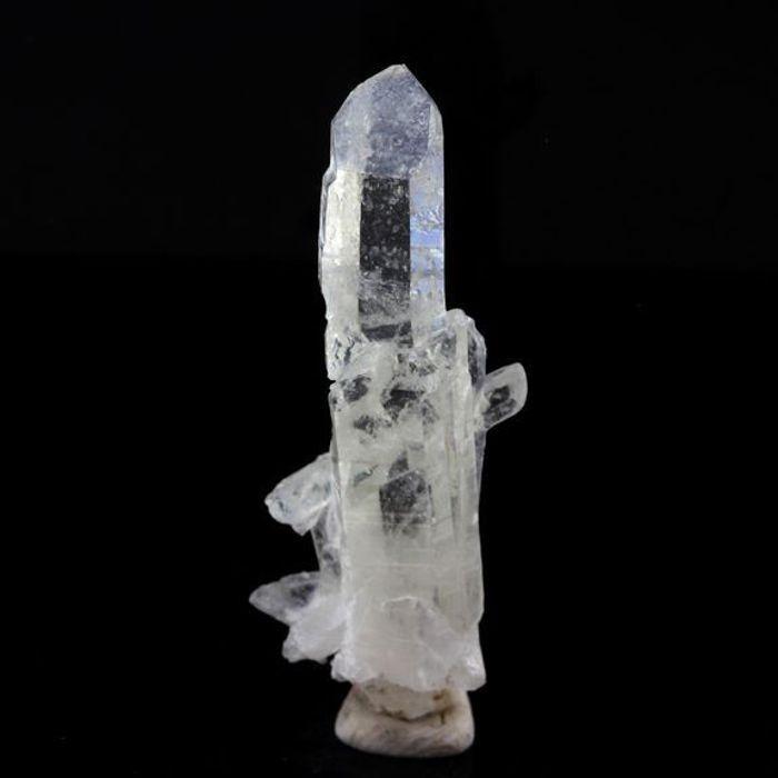 Pierres et Minéraux. Quartz. 24.46 ct. La Gardette Mine, Bourg d'Oisans, Isère, France.