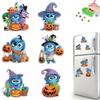 6pcs/Set Pumpkin Lantern Series Diamond Painting Magnets for Refrigerator Diamond Art Fridge Magnets for Adults Diamond Art Refrigerator Magnets Kits