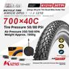 Kenda 700x38404550C Road Bike Travel Car Outer Tire Universal 29 Inch 175195 Inner And Outer Tires for City Bikes