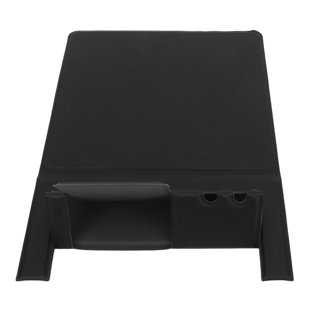 Wireless Charging Mouse Pad with Foldable Phone Holder USB Black Gaming Mouse Pad for PC Laptop Desk