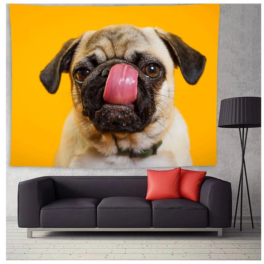 

Милый узор бордер-колли гобелен спальня гостиная гобелен украшение на стену дома гобелен 150x130cm