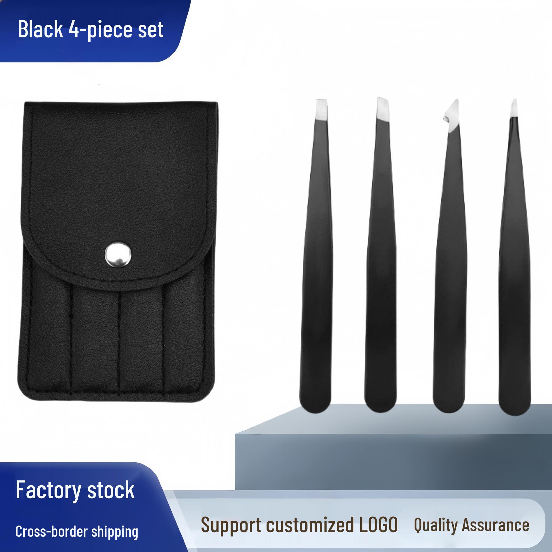 Brown 26-Piece Manicure & Pedicure Set with Nail Clippers & Scissors