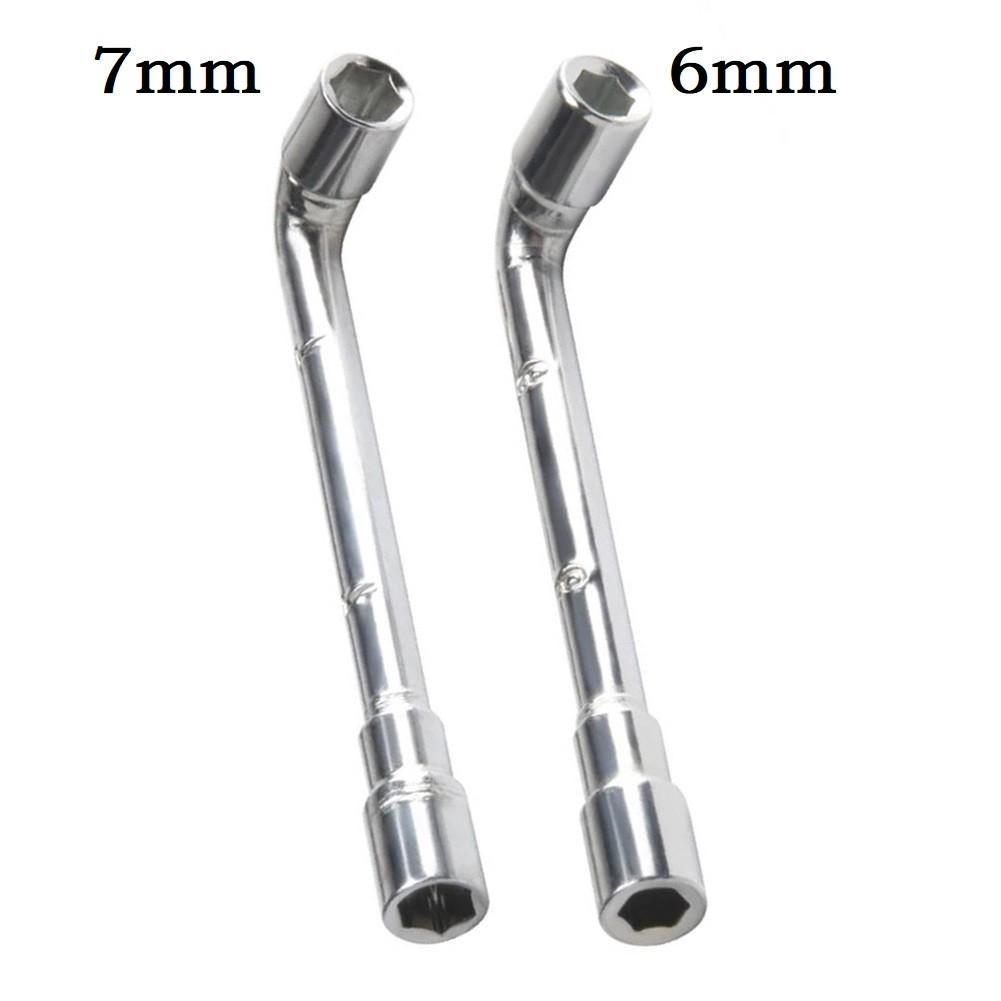 Ender 3 MK8 Socke Wrench ხელის ხელსაწყოს ექვსკუთხა სარემონტო თხილისთვის