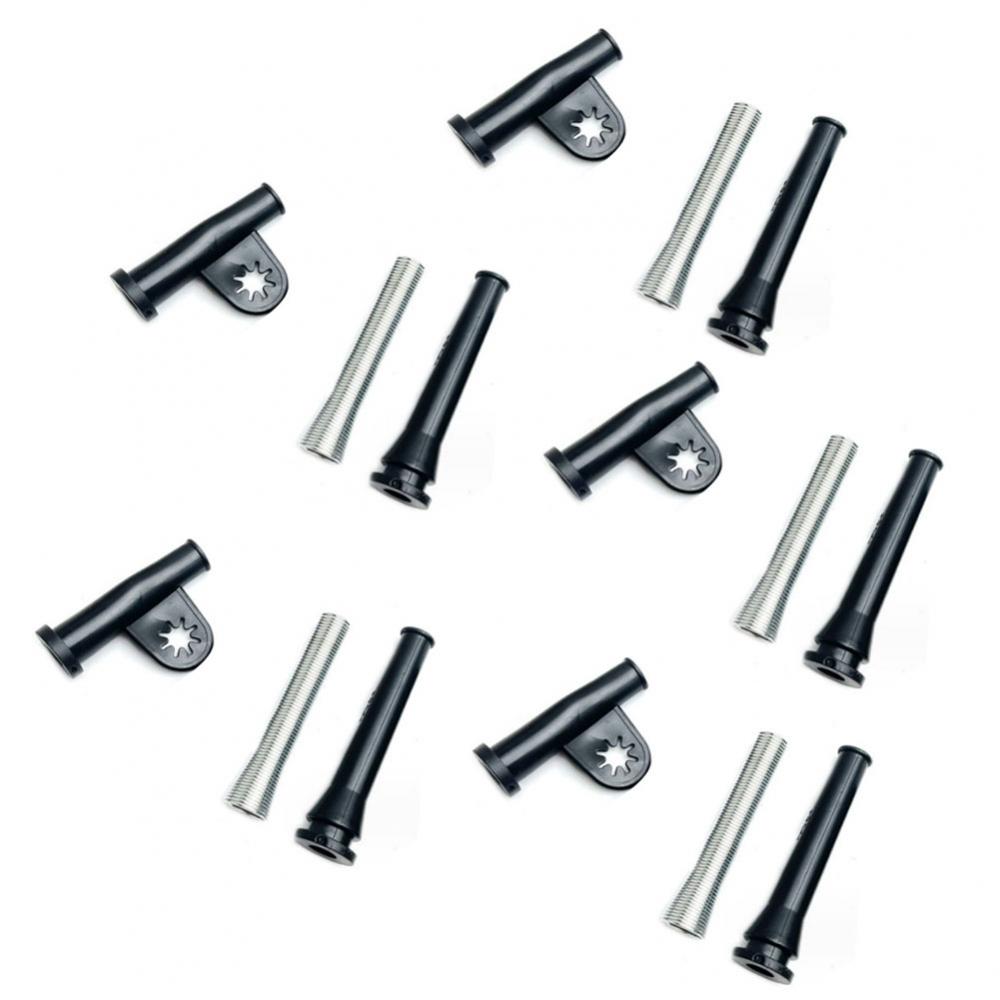 Black Power Cord Sleeve Wire Protector Connection Protection Part