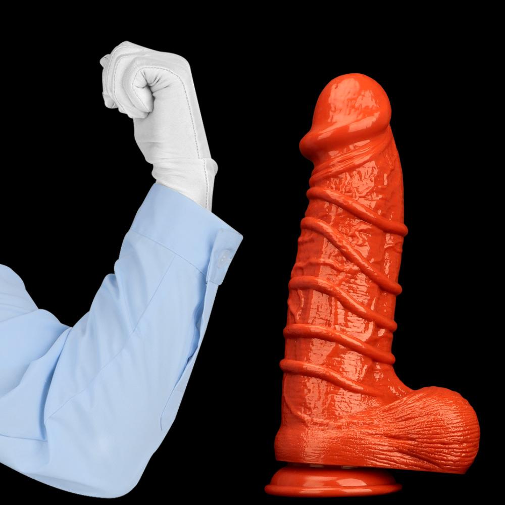 33*8cm Extra Large Dildo Anal Plug Masturbator Sex Toy Fisting Tool for Men and Women Strap On Cock Bid Dick