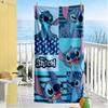 Stitch cozy beach towel soft for Outdoor Daily Use Vibrant Pattern Perfect Gift for Women/Men