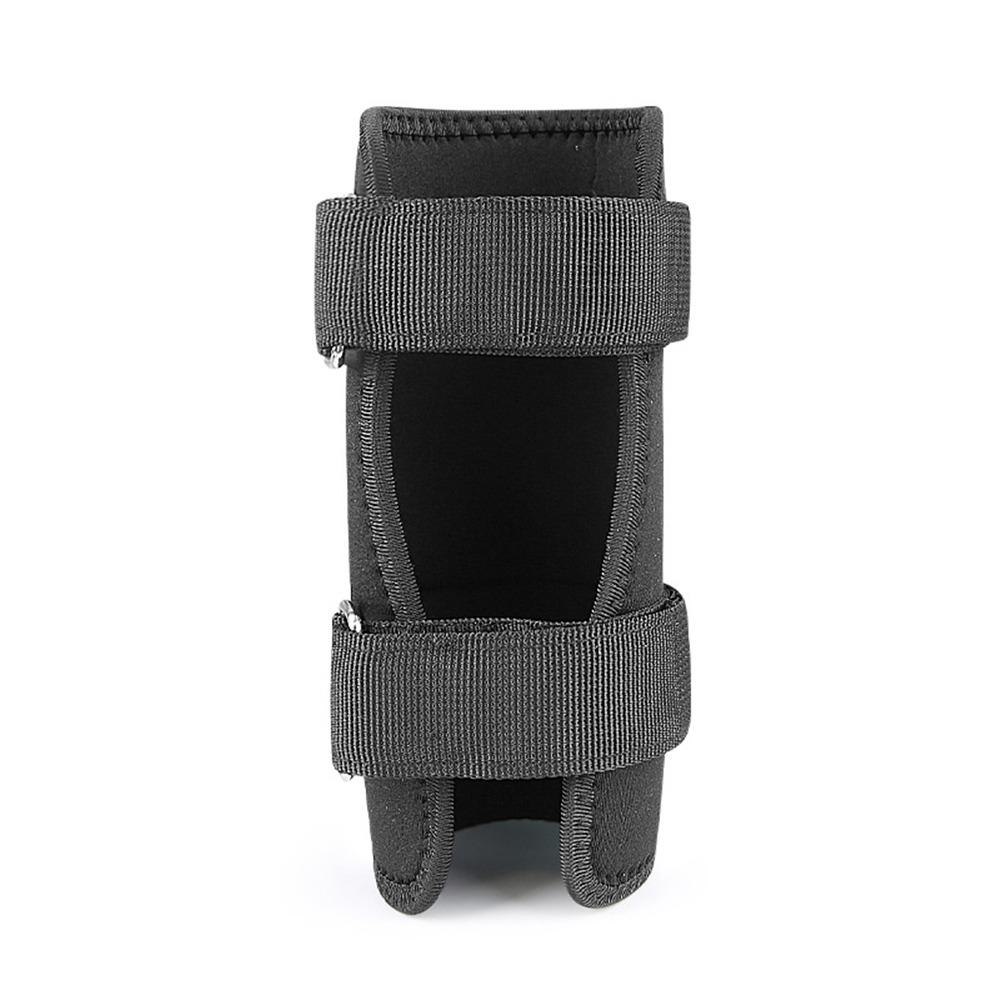1pc Adjustable Straps Forearm Guards Lightweight Wrist Protectors Strength Training чёрный
