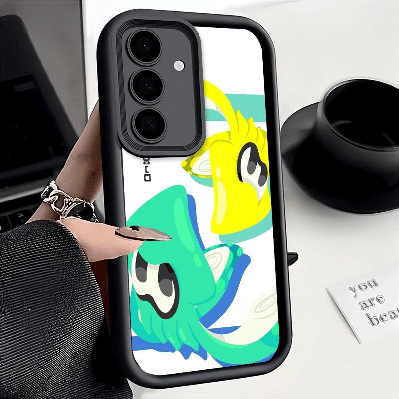 Phone Case for Samsung Galaxy A17 A16 A15 A14 A13 S-Splatoons Game A56 A36 A26 A55 A35 A25 A54 A34 A24 A53 A33 A23 A07 A06