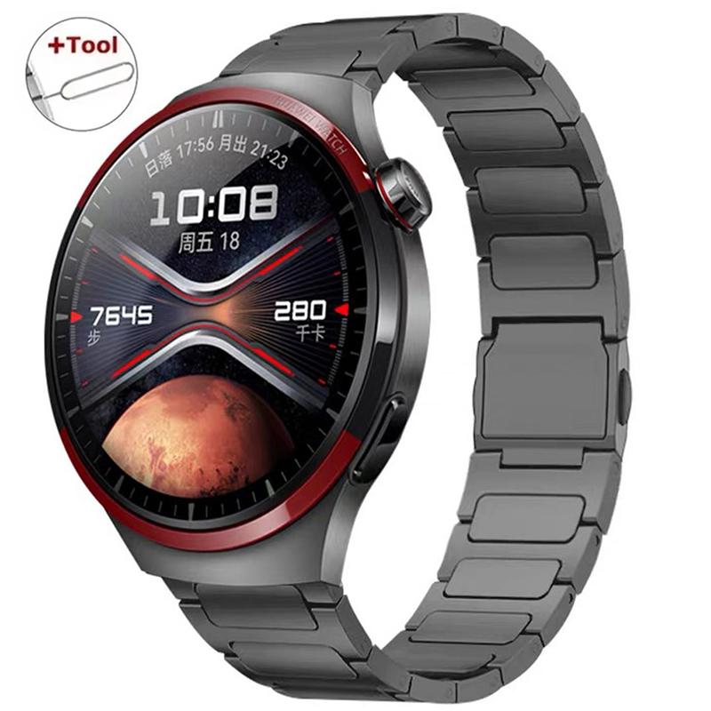 22mm Magnetic Titanium Strap For Huawei Watch GT5/GT5Pro 46mm 4/3 Pro Ultimate Band For Amazfit Balance GTR 4/3/2 47mm Bracelet