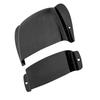 Pickup Bridge Cover Set Zinc Alloy Bass Protective Cover for PB Electric Bass GuitarBlack