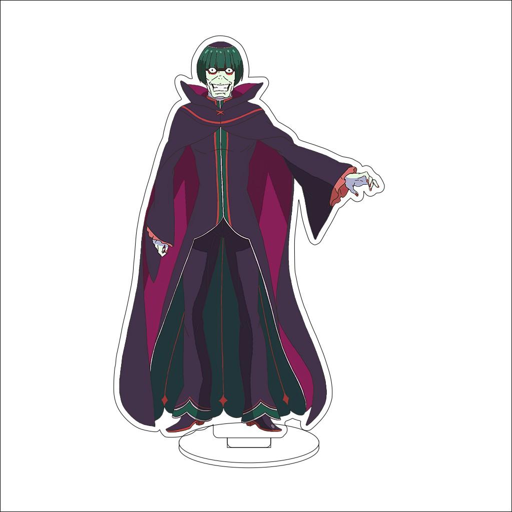 16CM Anime ZERO Starting Life in Another World Cosplay Acrylic Stand Ornaments Elsa Gran Hilte Figure Stand Halloween Gift