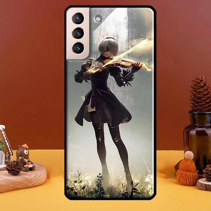 Nier Automata Lunar Tear Art Case For Samsung Galaxy S21 S20 FE Note 20 S22 Ultra Note 10 S8 S9 S10 Plus Phone Cover