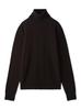 Mira Owen Wool Basic Turtleneck Knit 09WNT254307 DBRW 0 100%