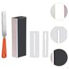 Guitar Fret File Kit Fingerboard Guard Professional Sanding Leveler Beam Repair Tool for