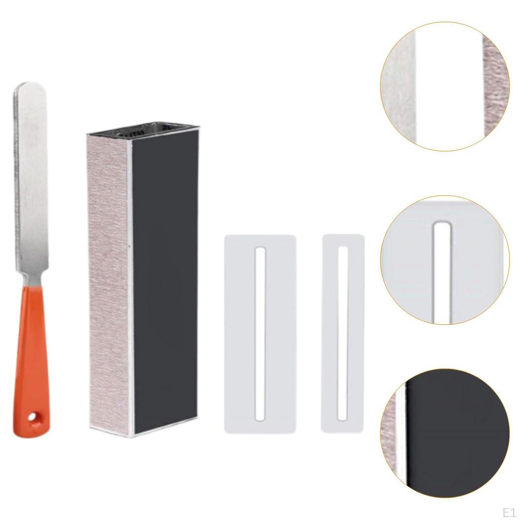 Guitar Fret File Kit Fingerboard Guard Professional Sanding Leveler Beam Repair Tool for